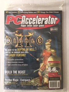 PC Accelerator Magazine JUN 1999 - Back Issue GAMER Magazine (CD-ROM) DIABLO II - Picture 1 of 2