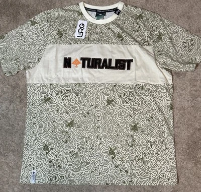 Поднятая исследовательская группа LRG натуралист вышитый 2XL футболка все над печать новый с Ярлыками - Изображение 1 из 4