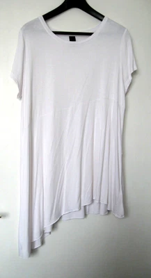 *NEU* Zipfel Tunika Shirt Gr. 46 Best Connections B.C. in Weiß asymmetrisch - Bild 1 von 4