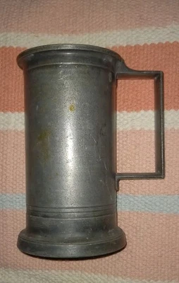 Pot Pichet Mesure En Étain  Ancien - Photo 1/4