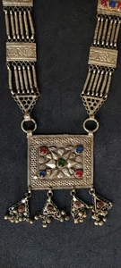 Antike Nepal Tribal Tharu Halskette, T1 - Bild 1 von 8