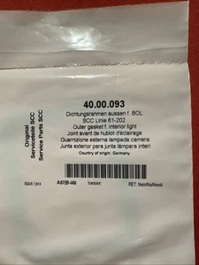 Rational Kombidämpfer Dichtungsrahmen 40.00.093 Außen f. Garraumbeleuchtung - Bild 1 von 2