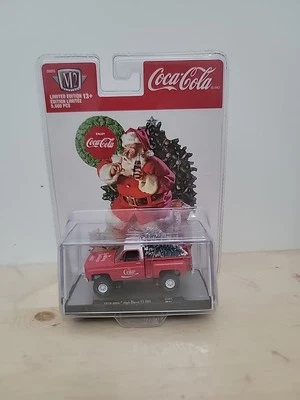 Novo! Caminhão vermelho 2020 M2 Machines Holiday 1976 GMC High Sierra 15 4x4  - Imagem 1 de 3