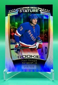 2024-25 Upper Deck Stature Hockey Matt Rempe RC /999 - Picture 1 of 3