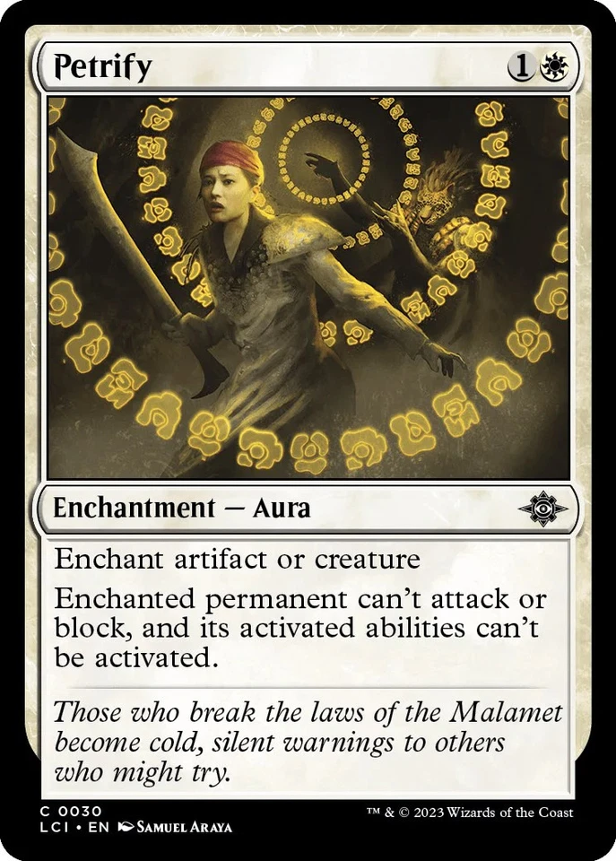 Foil - Petrify - 30 / NM / English - Image 1 of 1