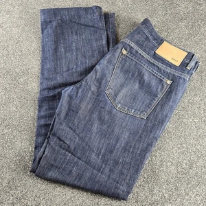 Hugo Boss 36/32 'Adjusted' Blue Denim Jeans Regular Fit straight  - Picture 1 of 8