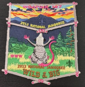 OA WOAPINK LODGE 167 BSA GREATER ST. LOUIS SBA JAMBOREE 2013 JSP 2-PATCH - Picture 1 of 2