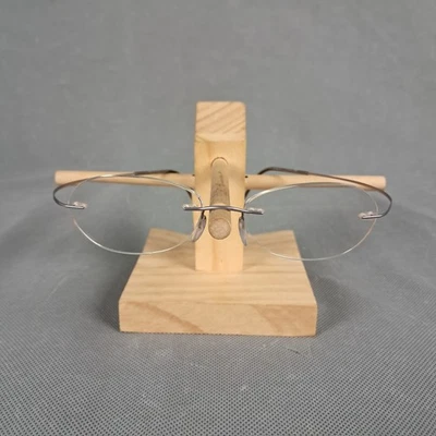 剪影 7700 40 6673 钛眼镜框无框 40 17 130 毫米带盒 — 第 1/4 张图片