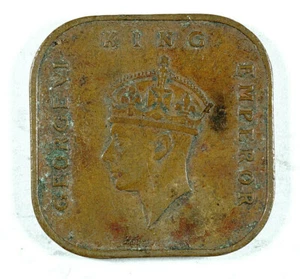 Moneda Malaya 1 Cent 1945 George VI British | World Coins - Picture 1 of 2
