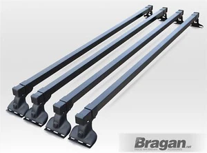 Rack Bars 4 Bar System To Fit Volkswagen Transporter T5 2004-2015 Caravelle Roof - Picture 1 of 6