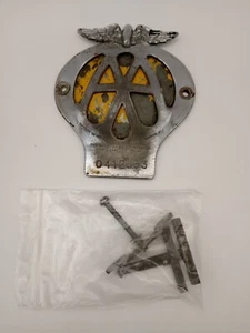0412353 Classic Car AA Shield Badge Grill Bonnet Emblem Mini Austin Morris Cars - Picture 1 of 6