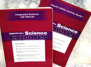 Prentice Hall Science Explorer Lab Manual AND Skills Activity - Soft Cover Books - Imagen 1 de 12