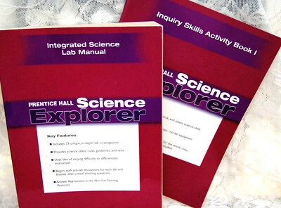 Prentice Hall Science Explorer Lab Manual AND Skills Activity - Soft Cover Books - Image 1 of 4