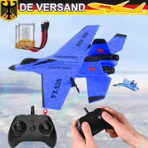 RC Flugzeug Ferngesteuertes Flugzeug Flugzeug Modell Spielzeug mit Lichtern LED - Bild 1 von 18