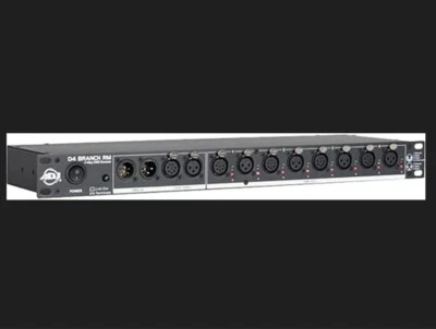 ADJ D4 Branch RM 4-way DMX Lighting Distributor/Booster - Image 1 of 4