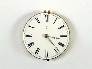 Antique J. Reed Cambridge Pocket Watch Movement No. 9862 c.1830s 40mm English - Picture 1 of 15