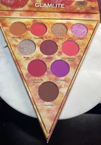 GLAMLITE Cosmetics ~ Meat Lovers Pizza Eyeshadow Palette ~ BNIB - Picture 1 of 3