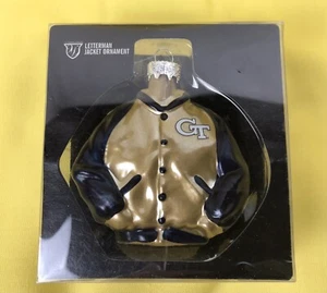 GEOGIA TECH GT Letterman Chaqueta Ornamento 2010 - Imagen 1 de 7