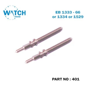 Vástago de bobinado 2 piezas Nº de pieza: 401, para hecho en Suiza, para CAL EB 1333-66- 1334- 1529. - Imagen 1 de 2