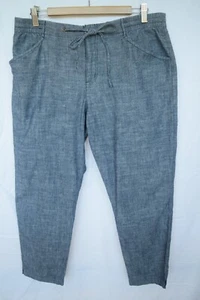 Kathmandu hemp, cotton pants...blue...size 12...tapered...excellent condition - Picture 1 of 14