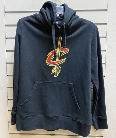 Fanatics Sz M Cleveland Cavaliers Lebron James Hoodie Sweatshirt Cavs Black Cover