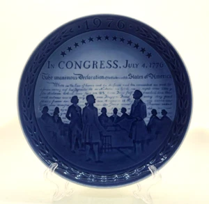 Plato Coleccionista Bicentenario Royal Copenhagen Estados Unidos 1976. - Imagen 1 de 2
