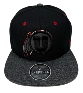 Zephyr NCAA Utah Utes “Lights Out” Flat Bill SnapBack Hat BRAND NWT - Picture 1 of 5