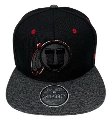 Zephyr NCAA Utah Utes “Lights Out” Flat Bill SnapBack Hat BRAND NWT - Image 1 of 4