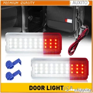Red LED Door Courtesy Light Lamp For 1999-07 Ford F250 Super Bright Accessories - Picture 1 of 9