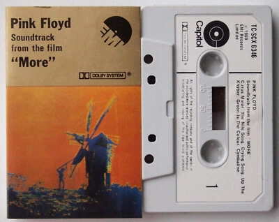 PINK FLOYD - MORE (EMI/COLUMBIA/CAPITOL TCSCX6349) 1970s UK CASSETTE TAPE - Image 1 of 4