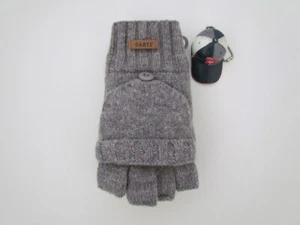BARTS Haakon Bumgloves Fingerless Mitts Boys Grey Size 4 Mittens/Gloves 6-8 yrs - Picture 1 of 5