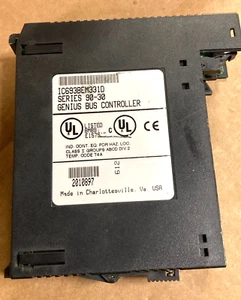GE Fanuc Series 90-30 IC693BEM331D Genius Bus Controller - Used - Picture 1 of 4