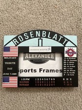 Omaha Royals Rosenblatt Stadium Picture Frame CWS Kansas City Storm Chasers SGA