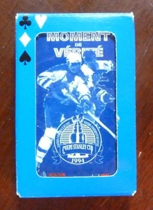 1994 NHL Playing Cards Full Set - 1994 Stanley Cup - Le Moment de Vérité - Imagen 1 de 5
