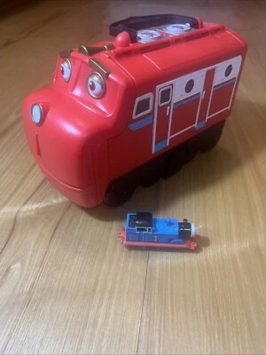 Chuggington Carry Case Tomy Holds 17 Trains + Thomas The Train - Image 1 of 4