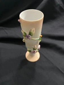 Vintage Mid Century UCAGCO handbemalte Rosenknospe Porzellan Vase Made in Japan - Bild 1 von 4
