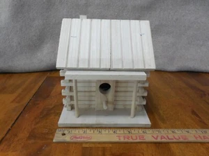 Log Cabin Birdhouse - You Paint It - Deco Art - Picture 1 of 6
