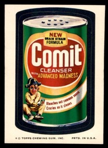 1974 Topps Wacky Packages Series 11 #26 Comit Cleanser NM/MT *d2