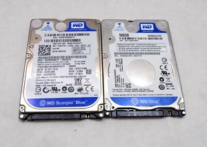 Lot Of 3 Western Digital Hard Drive Disk 5400RPM 2.5" MIX Check On Discription - Picture 1 of 5