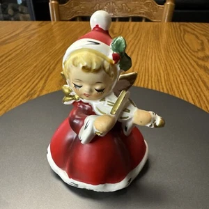 Figura de ángel de Navidad Napco con instrumento - Imagen 1 de 8