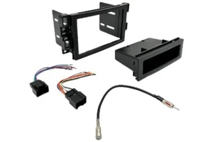 Single/Double ISO DIN Stereo Dash Kit Wire Harness Antenna Adapter Radio Install - Picture 1 of 1