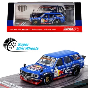 INNO64 1:64 Mad Mink 1976 Mazda RX3 Station Wagon - D1GP 2024 Series - Picture 1 of 6