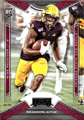 2020 Panini Chronicles Draft Picks #7 Brandon Aiyuk Playoff Draft Picks - Image 1 of 2