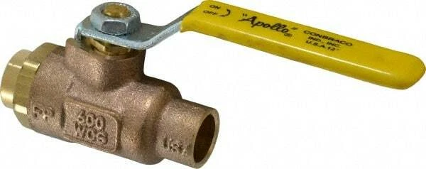 Apollo. 1/2" Pipe, Standard Port, Bronze Standard Ball Valve 2 Piece, Inline ... - Image 1 of 1