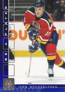 2001-02 BAP Memorabilia Hockey Sapphire #213 Ivan Novoseltsev 061/100 Panthers