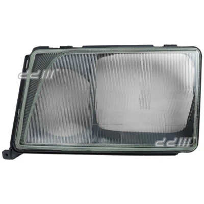 Lente de cristal del faro delantero izquierdo para Mercedes-Benz W124 E320 E420 E500 1994-1996 Foto 1 de 4