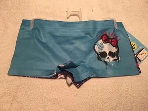Monster High Corto Ragazzo Senza Cuciture 2 Pk Nuovo Con Etichetta Ragazze Tg 12 Large Spedizione Gratuita - Foto 1 di 2