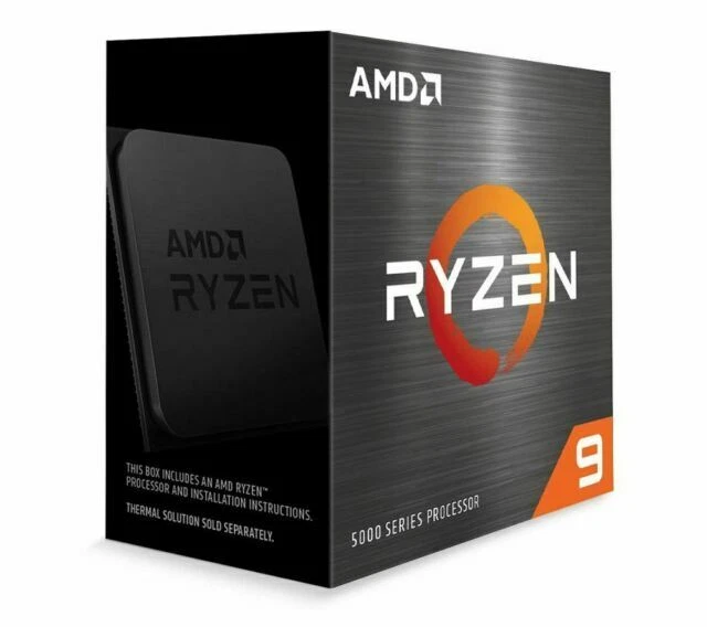 AMD Ryzen 9 5950X Desktop Processor (4.9GHz, 16 Cores, Socket AM4) Box - 100-100000059WOF