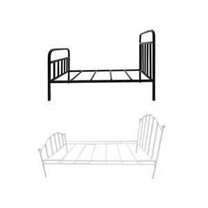 1:12 Scale Miniature Bed Dollhouse Furniture ,Rustic, Dollhouse Metal Frame Bed - Picture 1 of 4