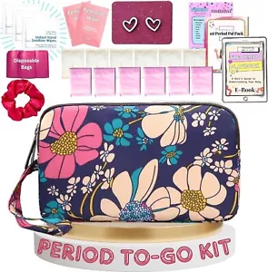 First Period Pal Pack To-Go Kit | 26 Teile | First Period Kit für Tweens | Teen Pe - Bild 1 von 6